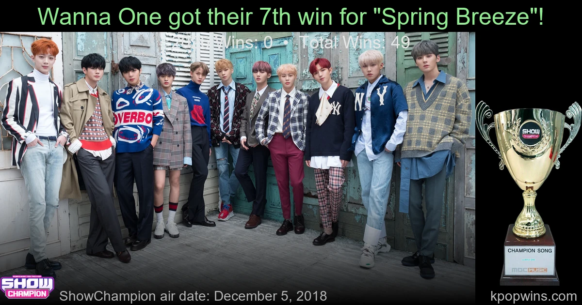 Wanna One - Spring Breeze